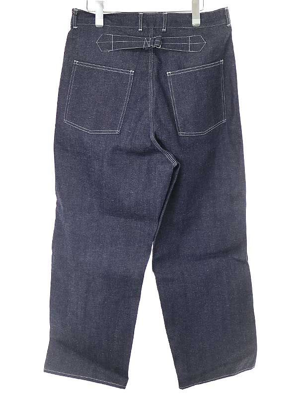 A.PRESSE ア プレッセ 23SS Military Denim Trousers ミリタリーデニム