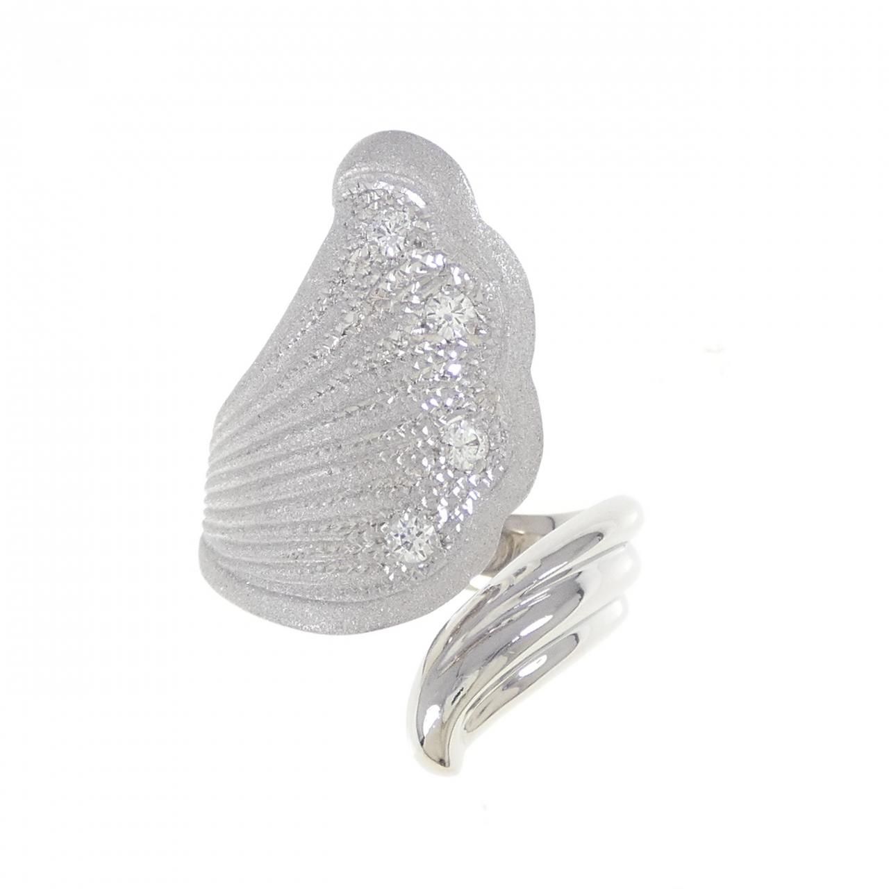 松井 久子 ダイヤモンド リング 0.12CT