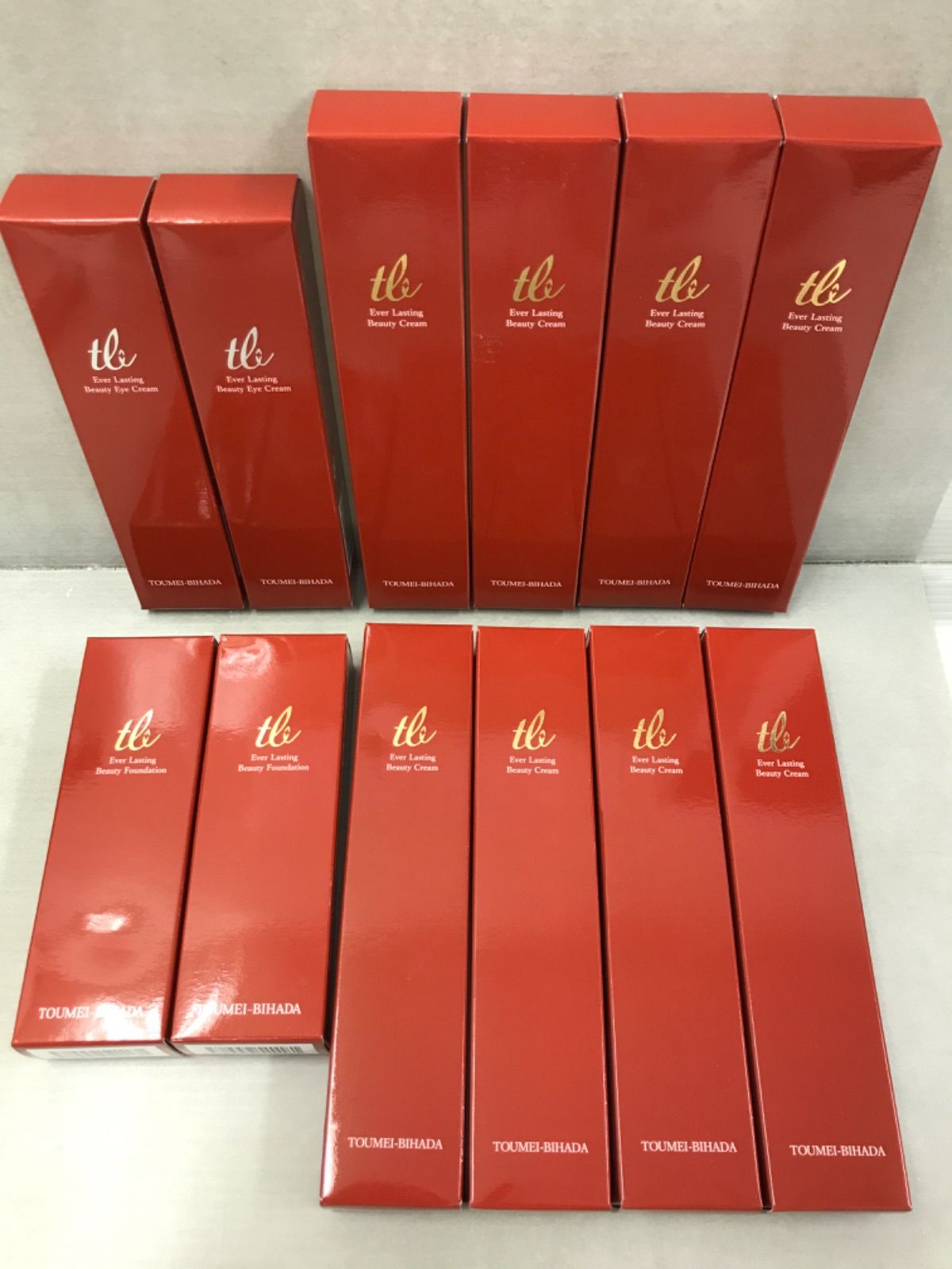 D280 透明美肌 薬用クリーム ×8個 + 薬用アイクリーム ×2個 + 薬用リンクルケア 美白リキッドファンデーション ×2個 12個セット