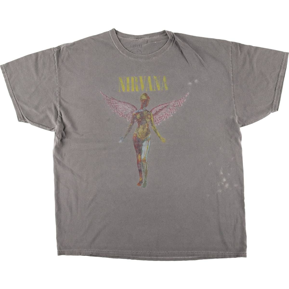 古着 NIRVANA ニルヴァーナ バンドTシャツ バンT メンズXL相当|eaa554383