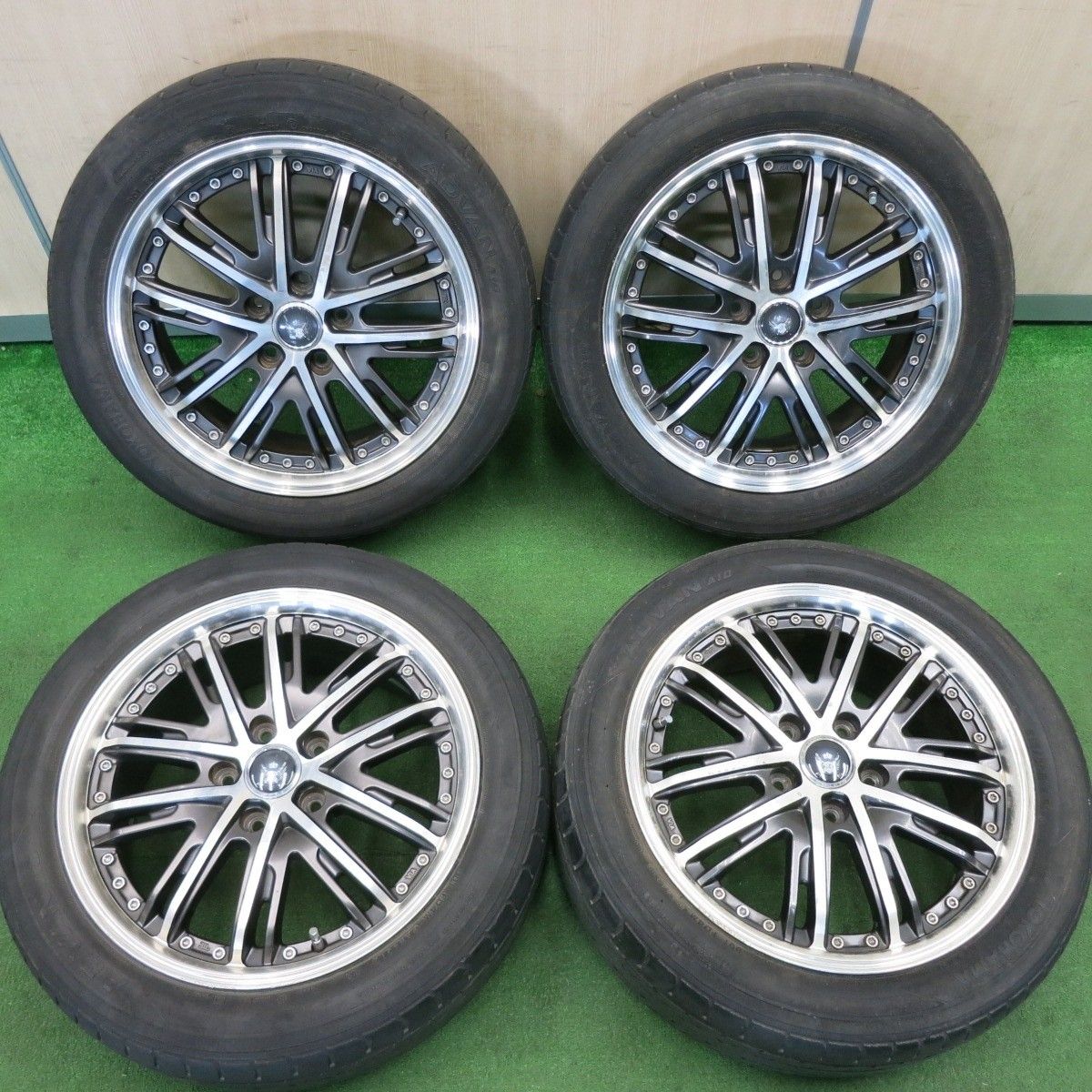 ヨコハマ　ADVAN 　A10 215/50R17 4本　 2014年製 新車装着タイヤ 4本 215/55R17 94V ヨコハマ ADVAN A10（ADVAN