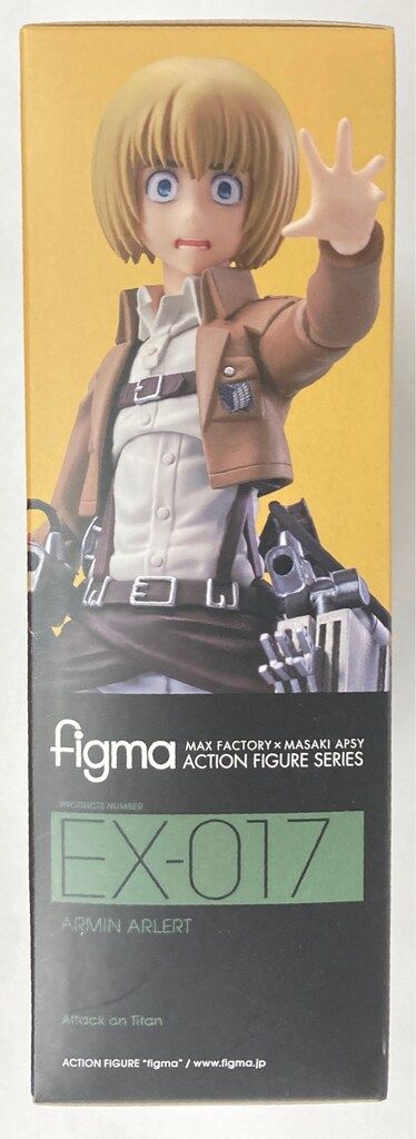 【新品未開封】figma EX-017 進撃の巨人　アルミン アルレルト figma EX-017 アルミン・アルレルト 進撃の巨人 - メルカリ