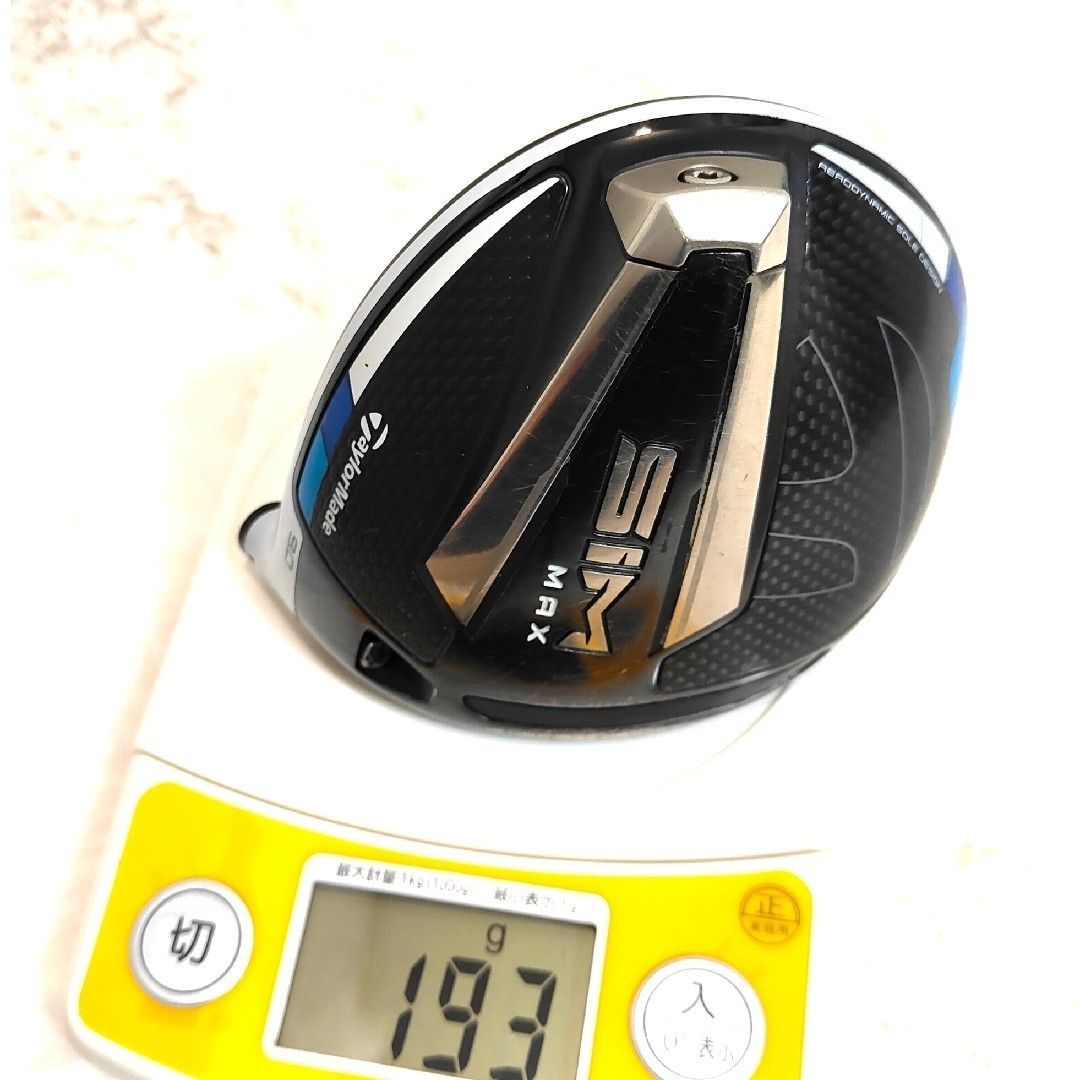 TaylorMade - テーラーメイド　SIM MAX ドライバーヘッド単品 TaylorMade 【USモデル／ヘッド単体】 テーラーメイド SIM2 MAX