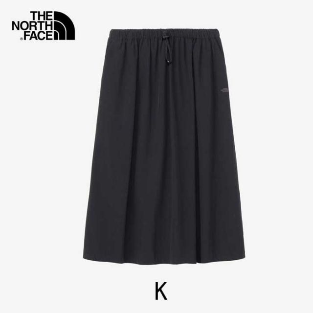 種類1 FR L ザ ノース フェイス THE NORTH FACE ジャーニーズギャザースカート レディース NBW32564 JOUNYS GATHER SKT スカート リサイクルナイロン 撥水 UVカット 軽量 旅行トラベル ノースフェイス 25
