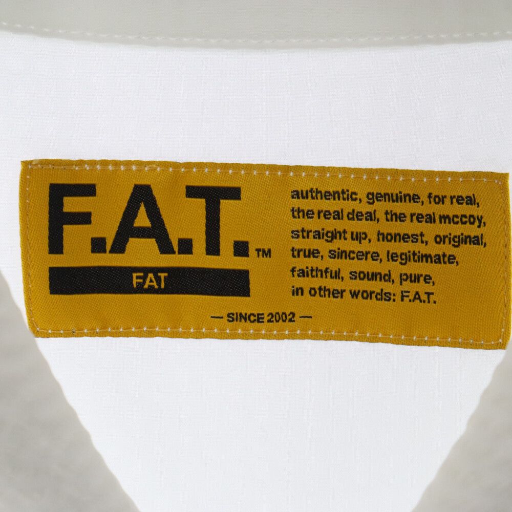 新品 エフエーティー フットボールシャツ FAT イエロー FAT 新品