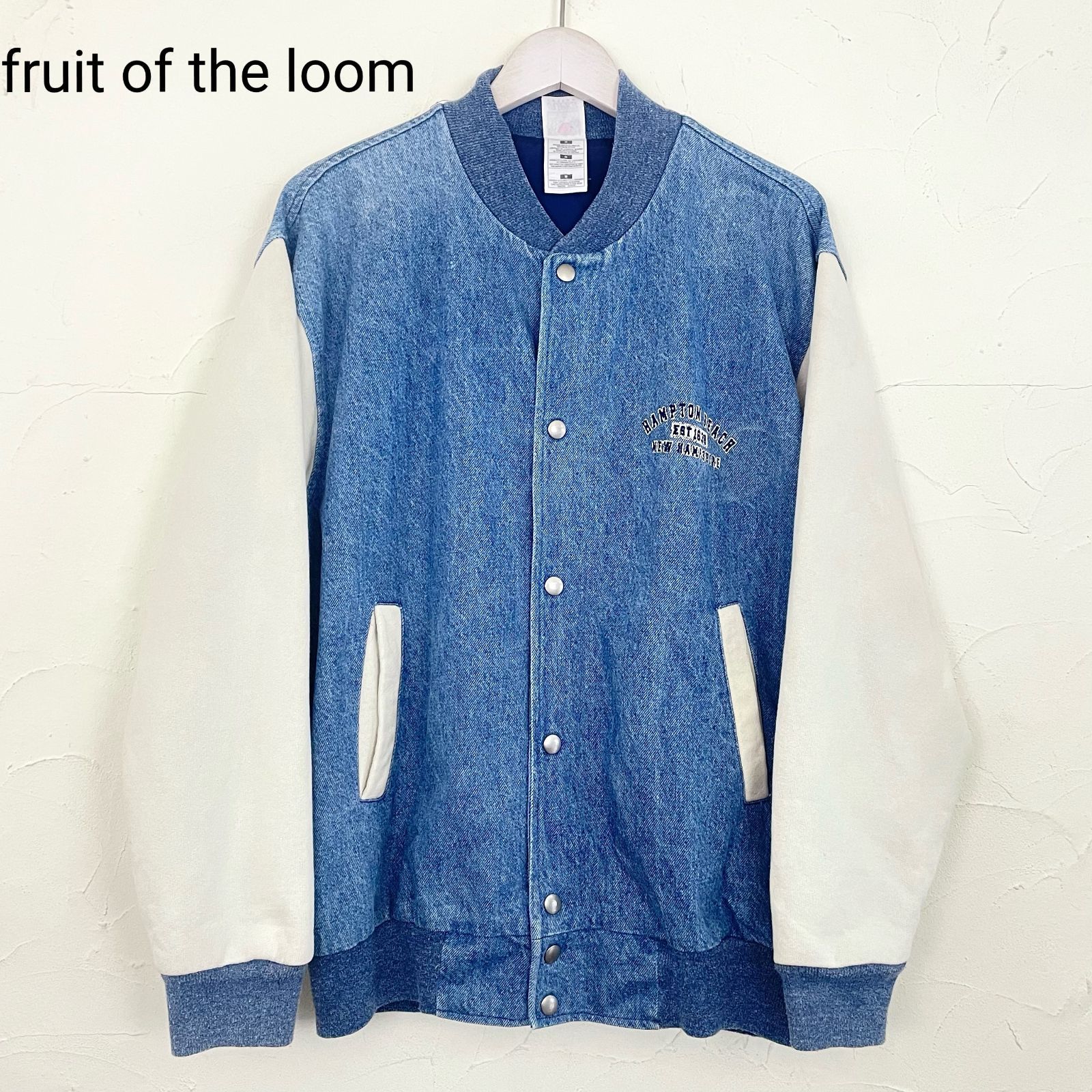 Fruit of the loom デニム スタジャン vintage 90s - メルカリ