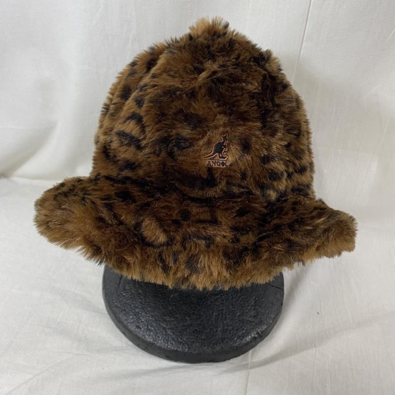 KANGOL カンゴール 帽子 ハット Faux Fur Casual レオパード フェイクファー ハット K4190ST ユニセックス L -  メルカリ