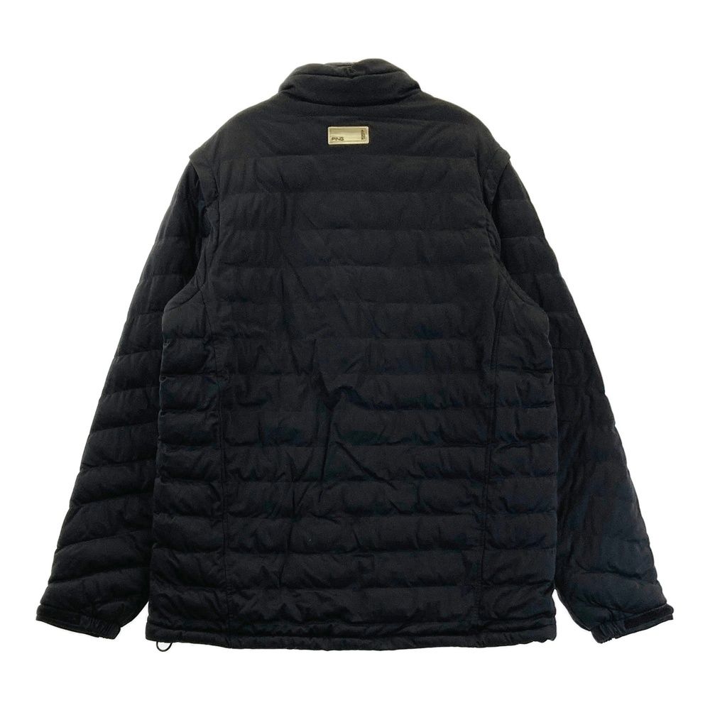 サイズ L PING ピン 2way 中綿ジャケット ブラック系 240101445577 ゴルフウェア メンズ ストスト