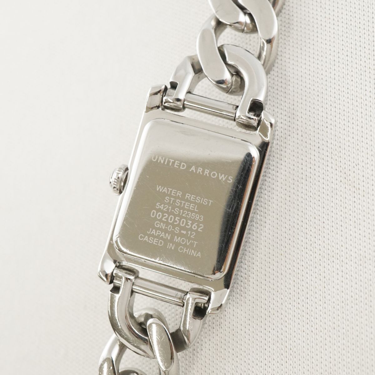 UNITED ARROWS ユナイテッドアローズ 腕時計 USED品 スクエア