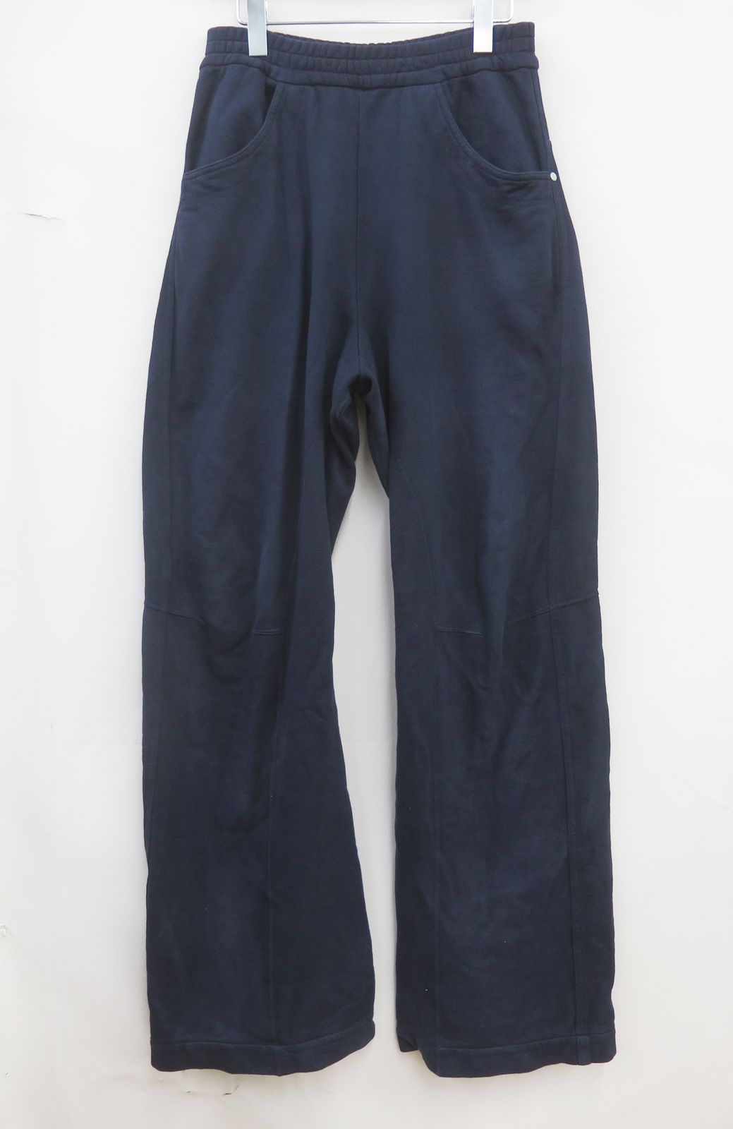 Omar Afridi オマールアフリディ OA-SS25-JER-109-01 25SS Knee Darted Flare Pants スウェットパンツ 48