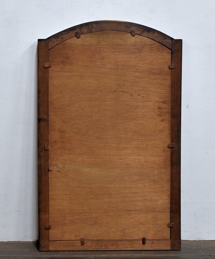 蔵C7450 木製枠 鏡 壁掛けミラー レトロ WWW_IBETON_RU