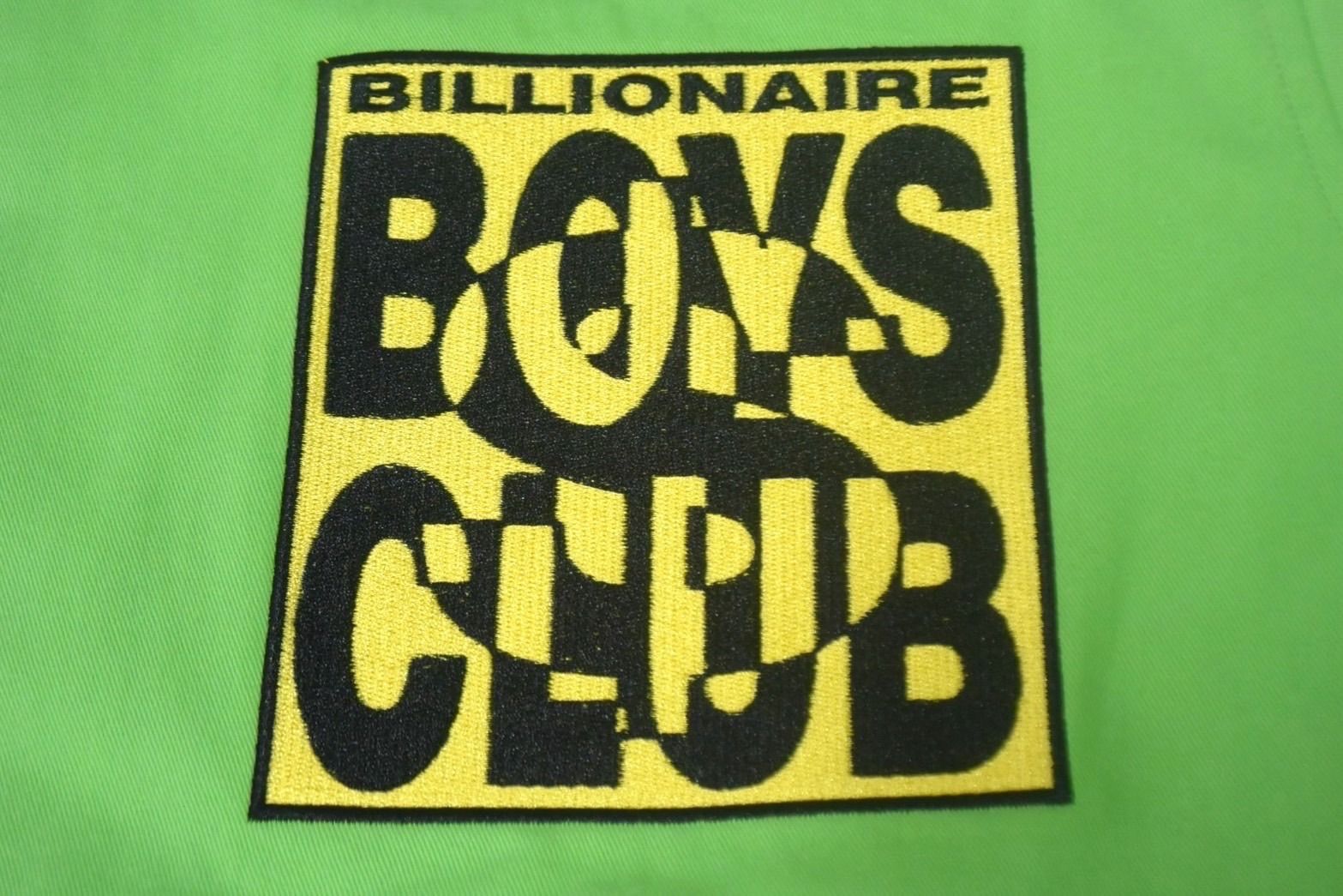 新品未使用 BILLIONAIRE BOYS CLUB ビリオネアボーイズクラブ コットンツイル バーシティージャケット BBCJP245X002 サイズM グリーン 中古 4c067480