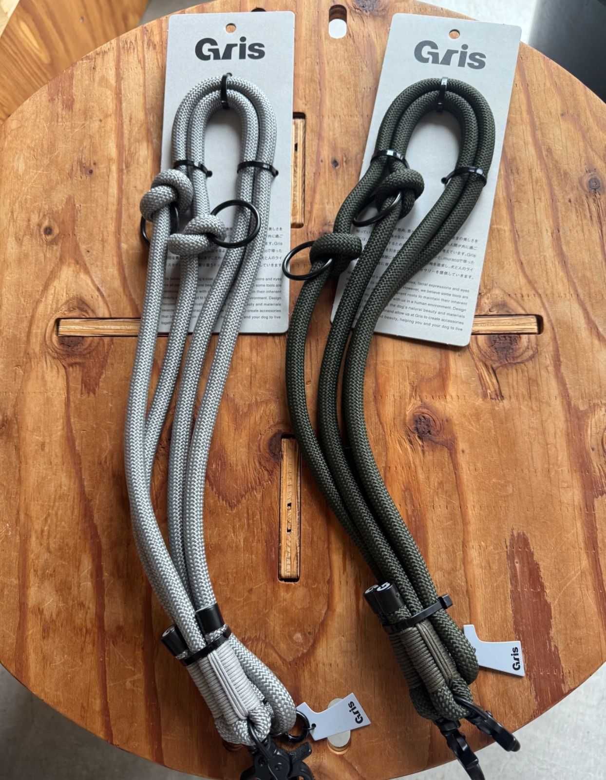 LaLUCA ハーネス2個、リードセット2本、多頭引きリード 犬 多頭 リード