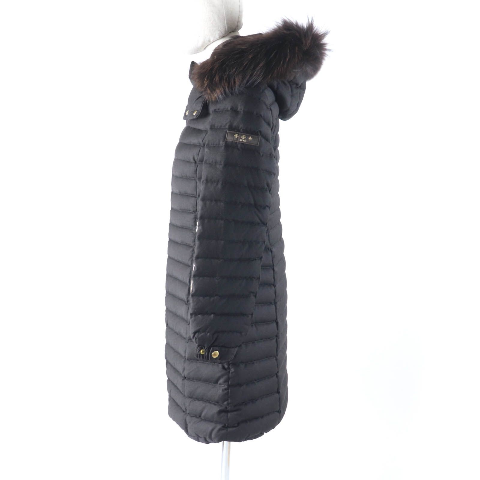 美品☆TATRAS タトラス LTA18A4581 R-LINE CIMA ラクーンファー 