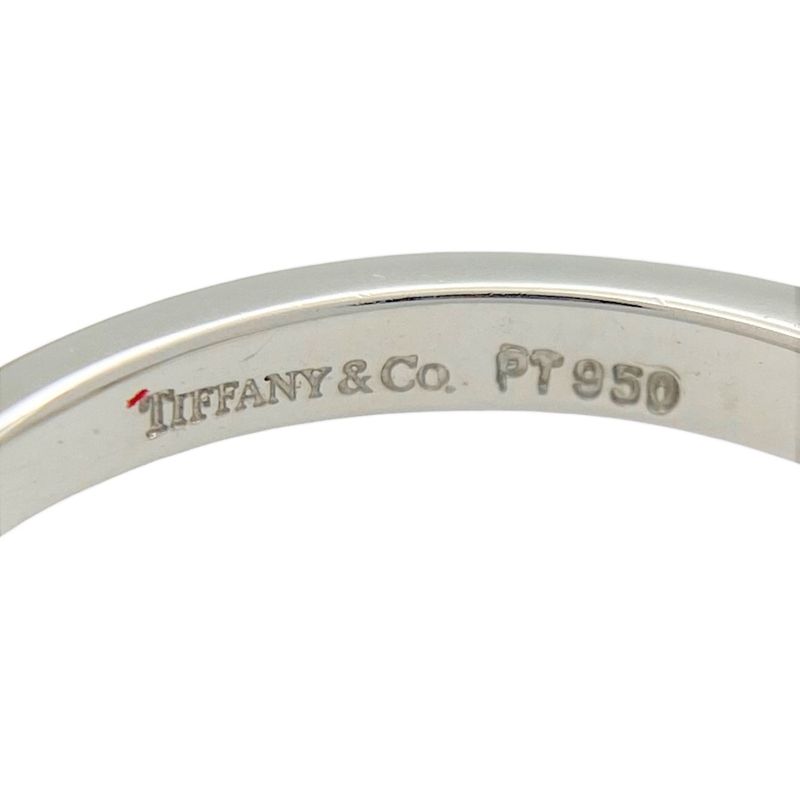 ティファニー TIFFANY＆CO ソリティア オーバルカット ダイヤリング Pt950 8号 D:0.51ct ダイヤモンド ジュエリー