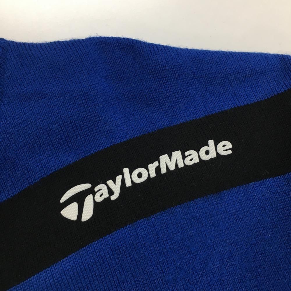 美品】テーラーメイド セーター ブルー×黒 ニット ウール混 Vネック メンズ M ゴルフウェア TaylorMade - メルカリ