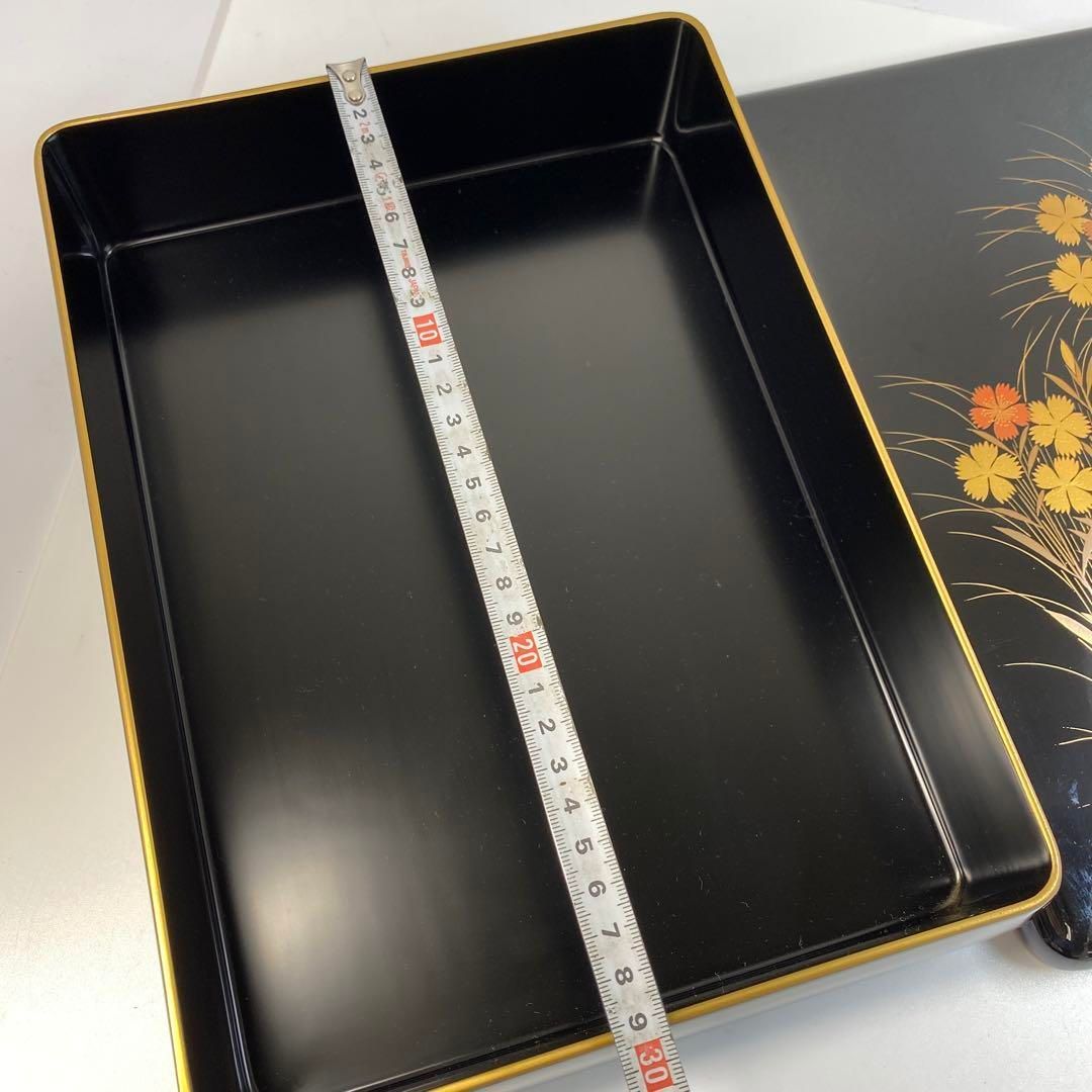 【人気急上昇】 平安象彦 上蒔絵文庫 共箱 東Y6-0612 タエチ