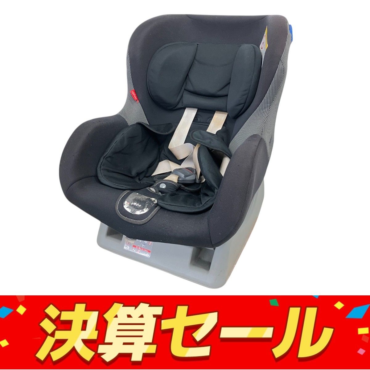 美品　リーマン ピピデビュー　LYF-375　チャイルドシート　黒赤 LEAMAN リーマン LYF-375 pipideux ピピデビュー