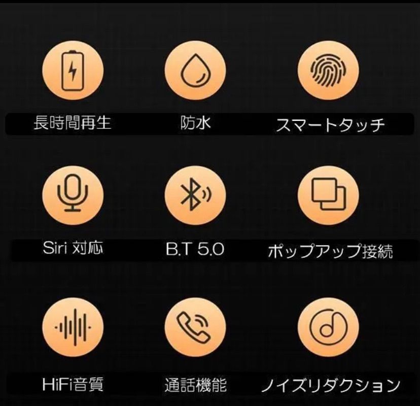 ワイヤレス イヤホン bluetooth iphone Android 匿名配送 - メルカリ