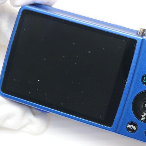 超美品 EX-Z550 ブルー 即日発送 CASIO EXILIM デジカメ 本体 土日祝