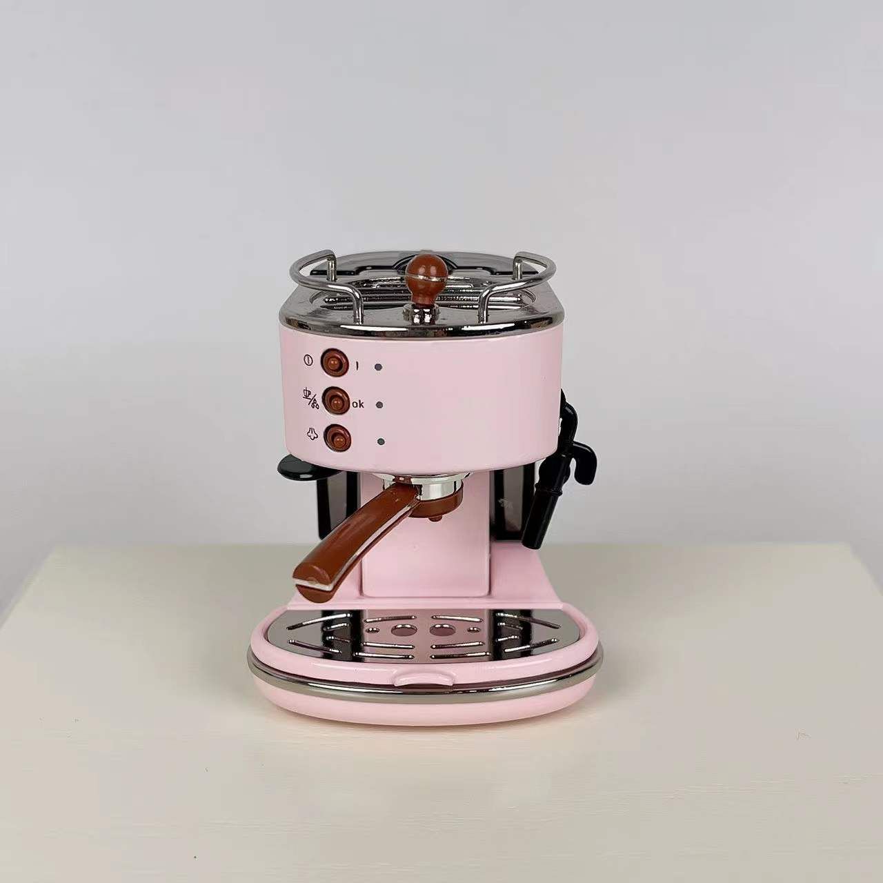 コーヒーメーカー　ミニチュア　クリーム　セット ミニチュア 1/6スケール レトロ コーヒーメーカーセット 限定色