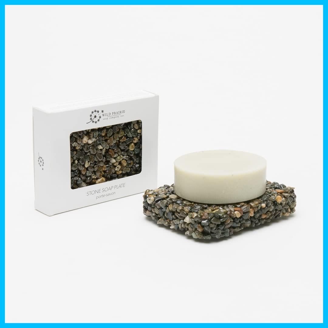 商品 Prairie Soap ワイルドプレイリーソープ 石の石けん置き Wild スレート 1個