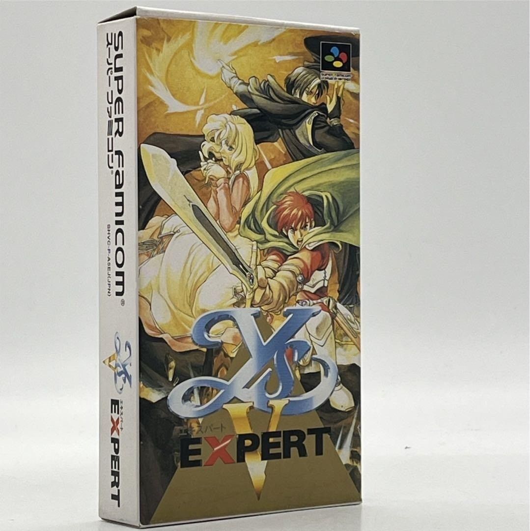 ハガキ付き SFC イースⅤ エキスパート スーパーファミコン イース5 ys ＃nn
