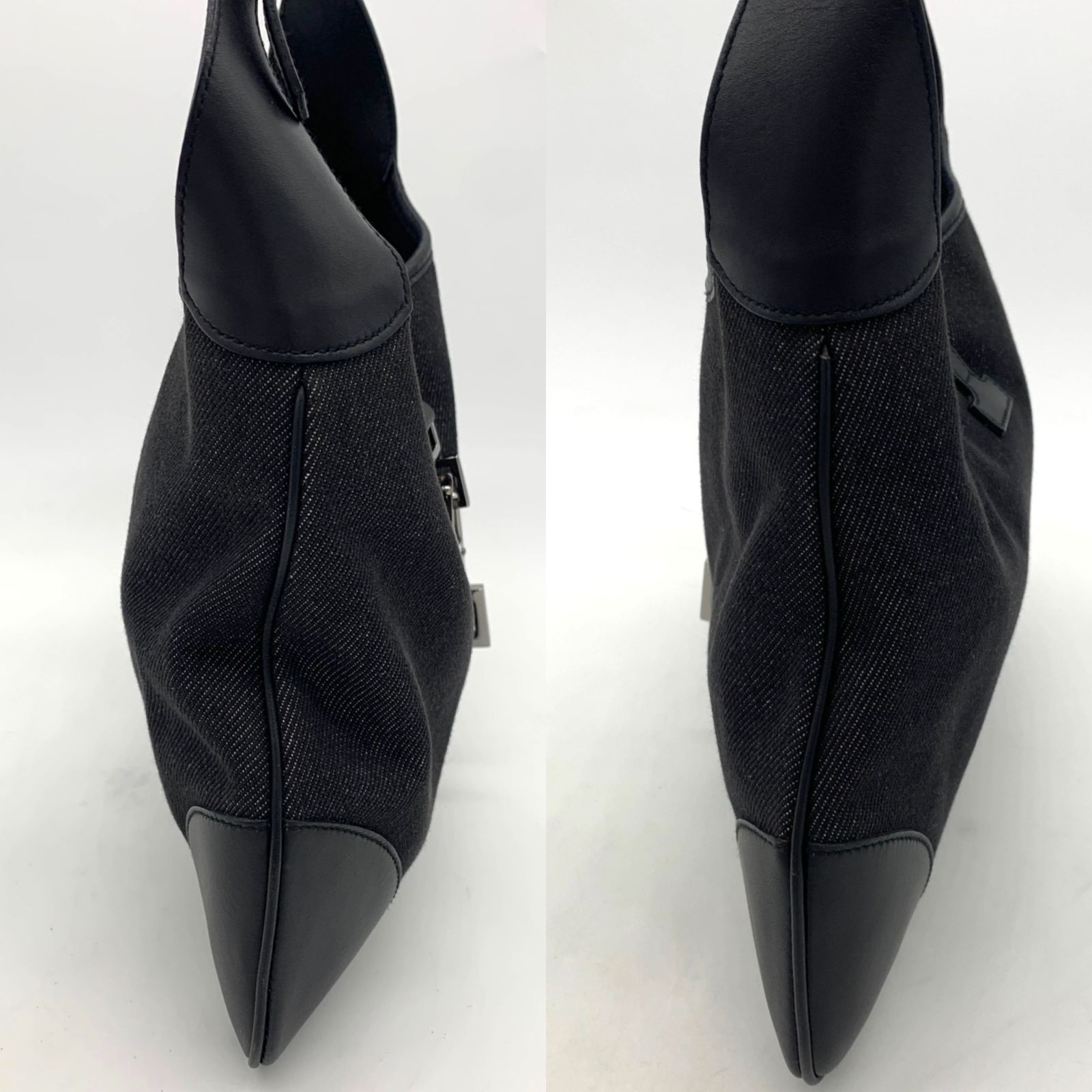 ▽GUCCI/グッチ ワンショルダーバッグ 28628 キャンバス/レザー