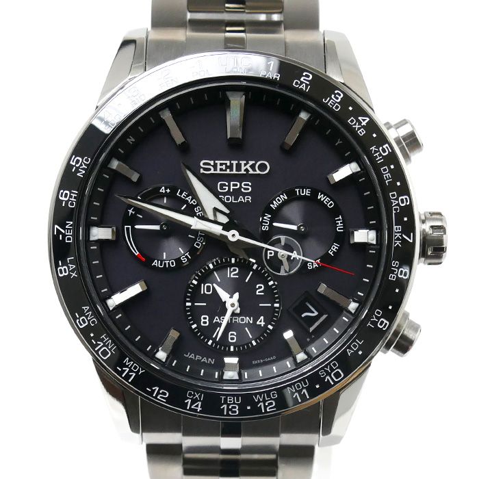 SEIKO セイコー アストロン GPS電波 腕時計 ソーラー SBXC003/5X53 ...