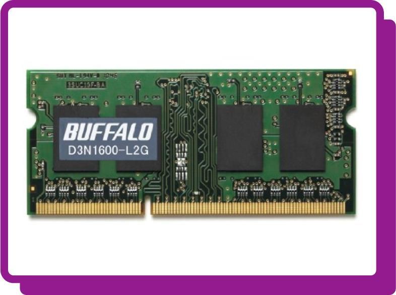 2G_DDR3 BUFFALO PC3L-12800対応 204PIN DDR3 SDRAM 2GB D3N1600-L2G