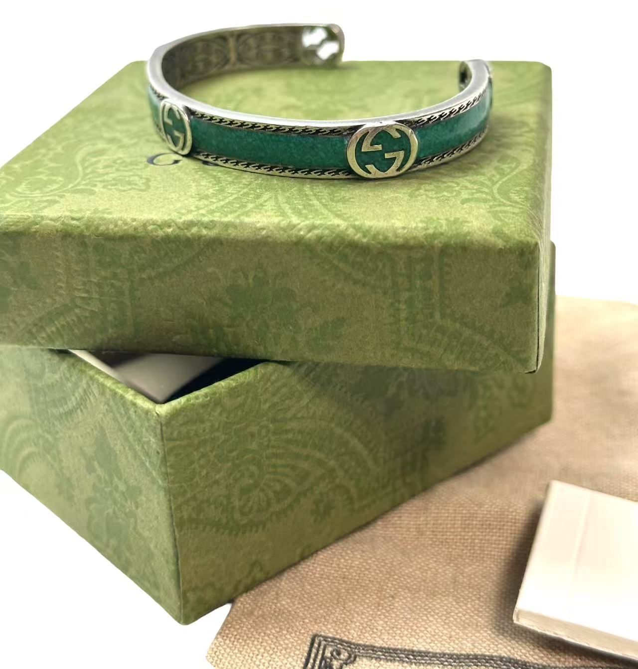 GUCCI グッチ レディース Gロゴ ブレスレット SV925 正規品 GUCCI グッチ ブレスレット・バングル 17 Sv925