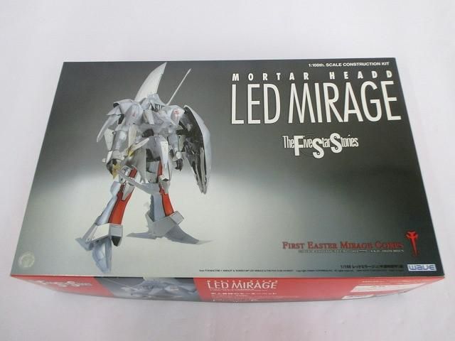 未組立 プラモデル ファイブスター物語プラモデル LEDMIRAGE レッドミラージュ 半透明装甲版 1 100