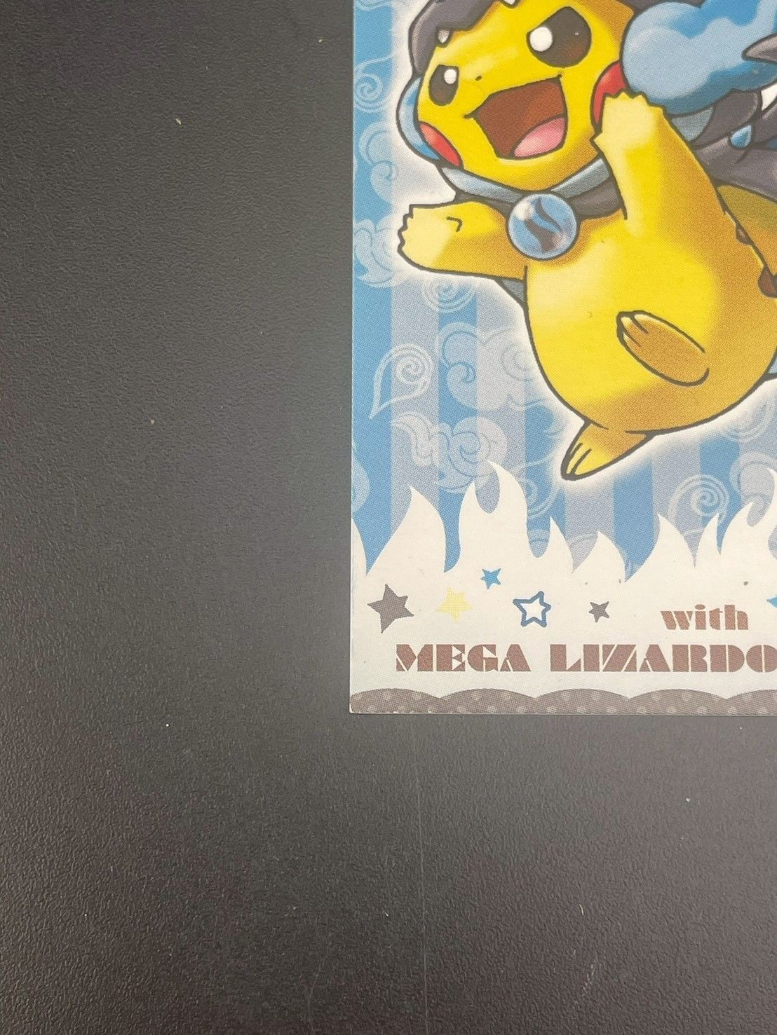 品】ポンチョを着たピカチュウ メガリザードン 名刺カード ポケモン