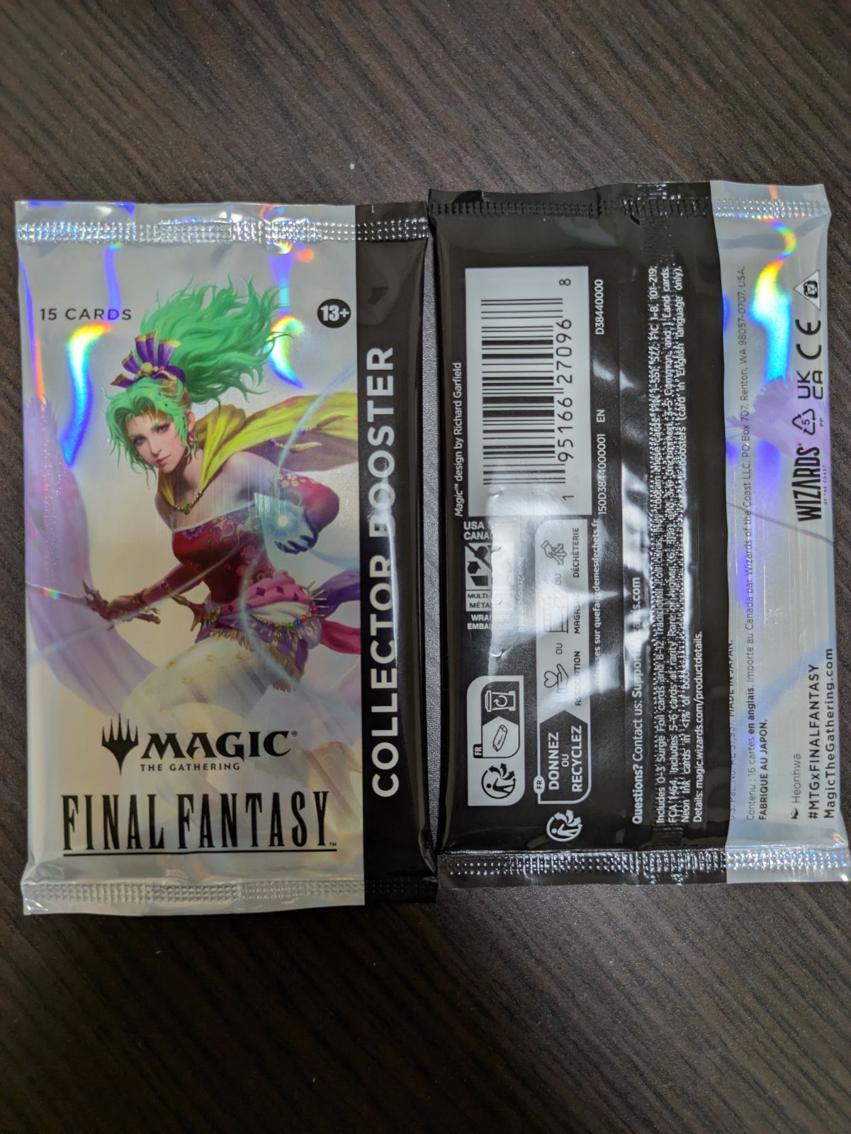 MTG FFコラボ コレクターブースター 英語版 2パック　新品未開封 MTG FFコラボ コレクターブースター 英語版 2パック - メルカリ