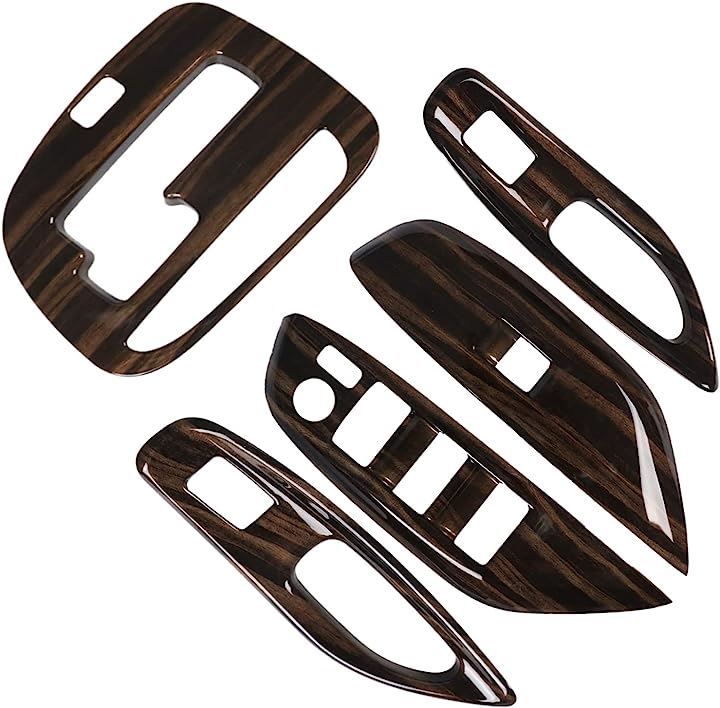 Newkingz ヤリスクロス パーツ アクセサリー ドレスアップ 内装 インテリアパネル シフトパネル・コンソールパネル（ピアノブラック）