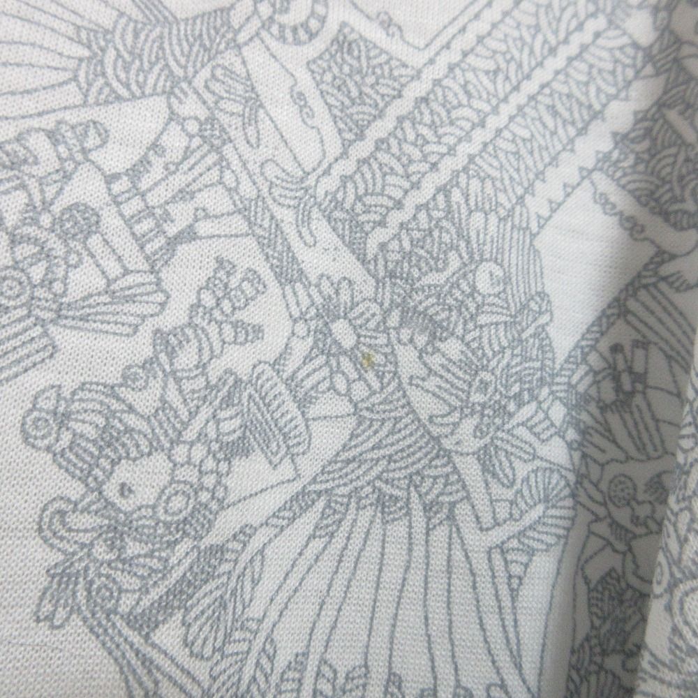 良品 HERMES エルメス マルジェラ期 天体と太陽柄 ロングスリーブ T  