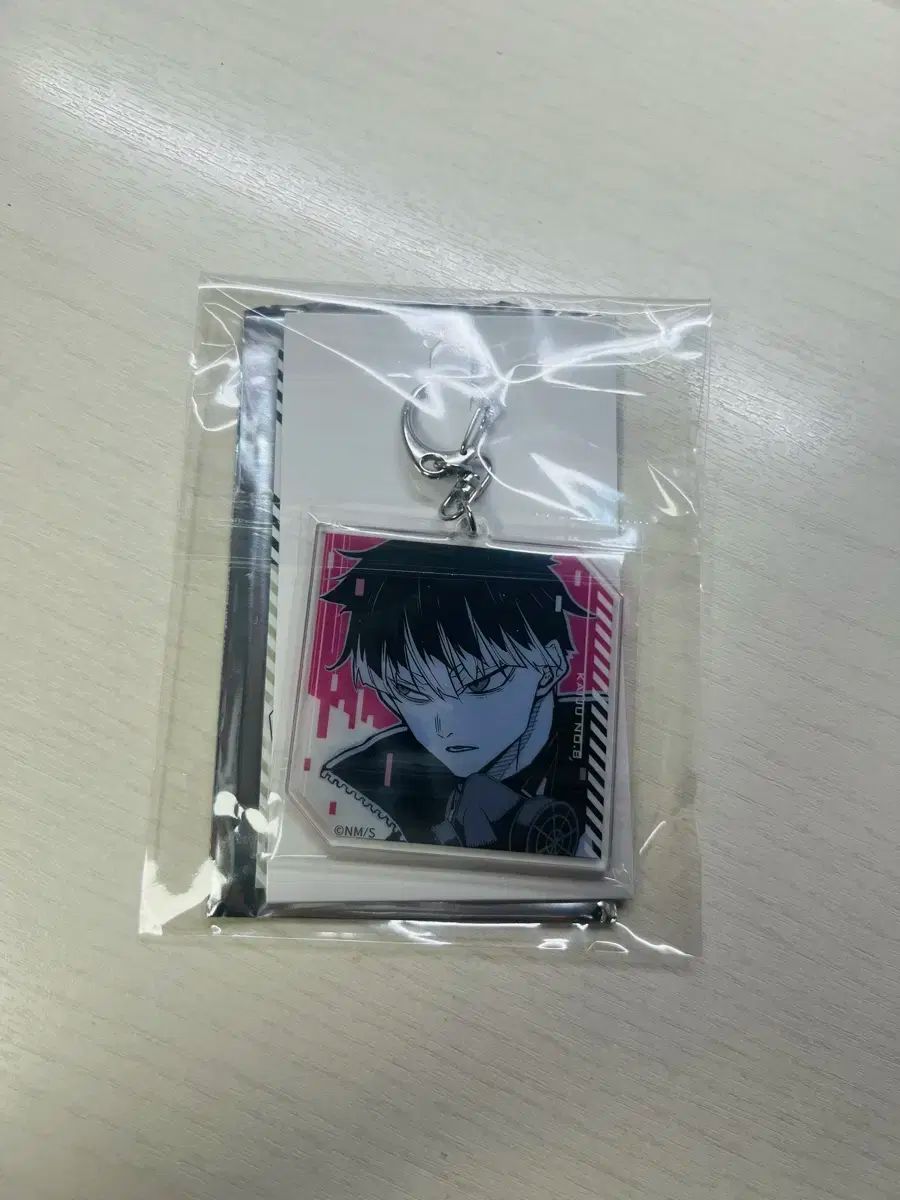 【雷市場（ポンジャン）商品韓国直送】 (簡単開封) モンスター 8 サブパラグラフ 原画展 鳴海 数字 アクリル キーリング キーホルダー