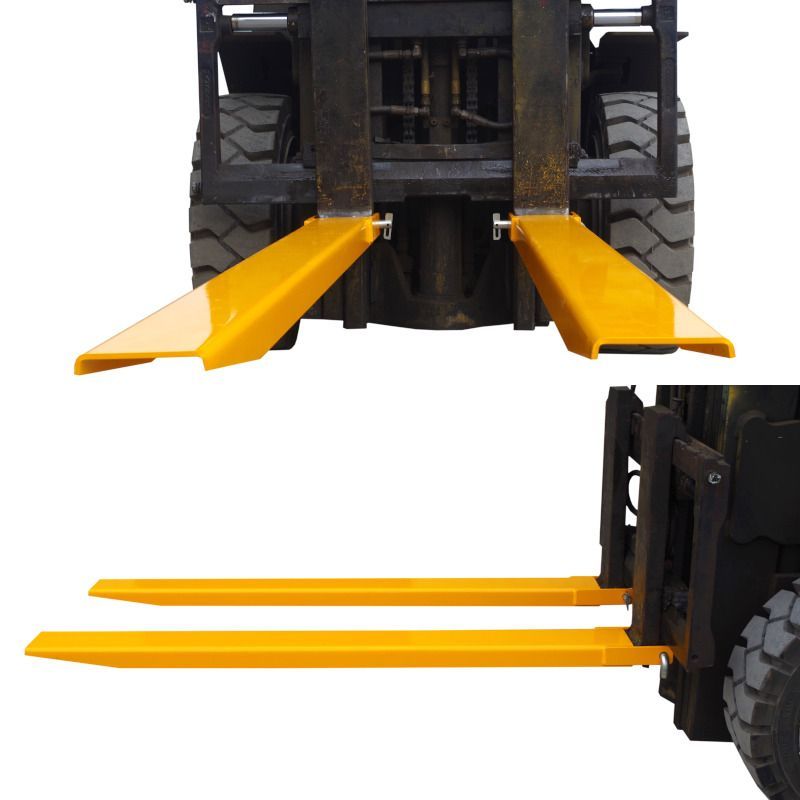 サヤフォーク フォークリフト 爪 オープンボトム 長2100mm 内幅
