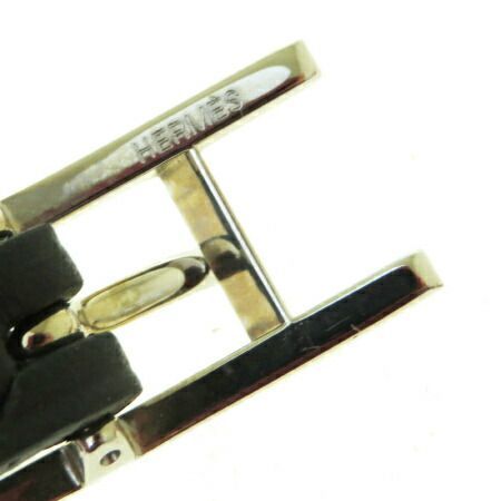 HERMES アピブレスレット アピ3 バングル 黒 シルバー金具 □D刻印 楽天市場】HERMES エルメス アピ3 レザー ブレスレット シルバー金具