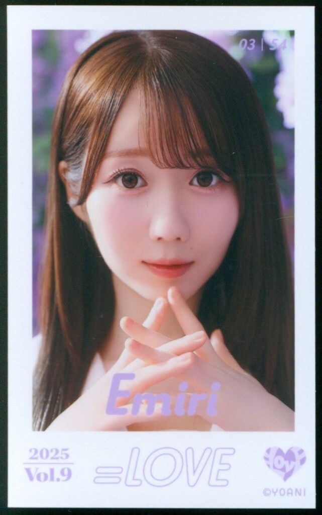 LOVE 2025 VOL.9 大谷映美里 ミニフォトカード 3/54 - メルカリ