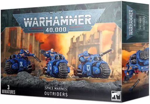 ミニチュアゲーム スペースマリーンズ アウトライダーズ ウォーハンマー40000 Space Marines Outriders 48-41