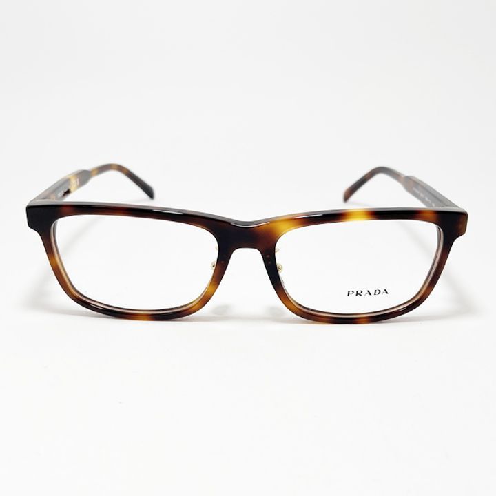 PRADA プラダ 眼鏡 メガネフレーム VPRB08D-15W | PRB08D-15W ブラウンデミ | ゴールド