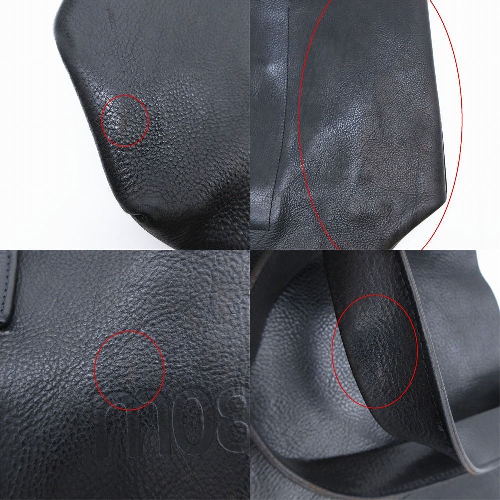 m0851 ブラックレザー トートショルダーバッグ m0851 ブラックレザー トートショルダーバッグ m0851 ブラック