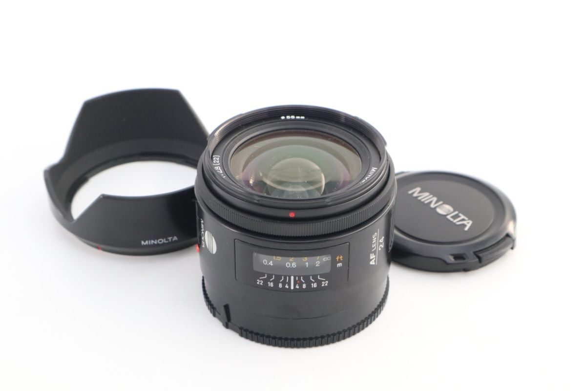 Minolta AF 24mm F/2.8 ミノルタレンズ #7680 MINOLTA AF 24mm F/2.8 22 Wide Angle AF Lens from Japan (f03479) | eBay
