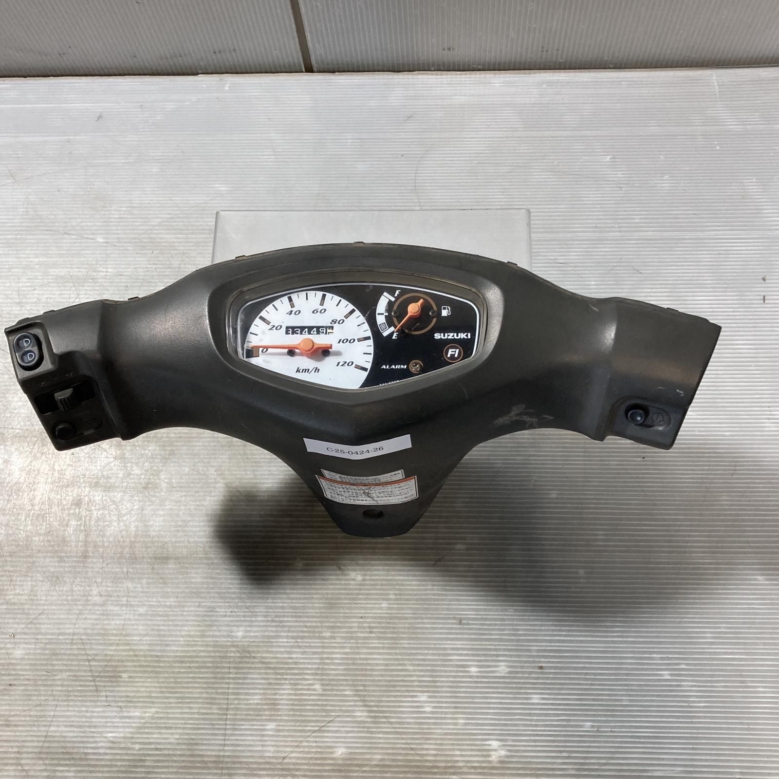 SUZUKI アドレス V125 CF46A メーター メーターカバー ADDRESS スズキ
