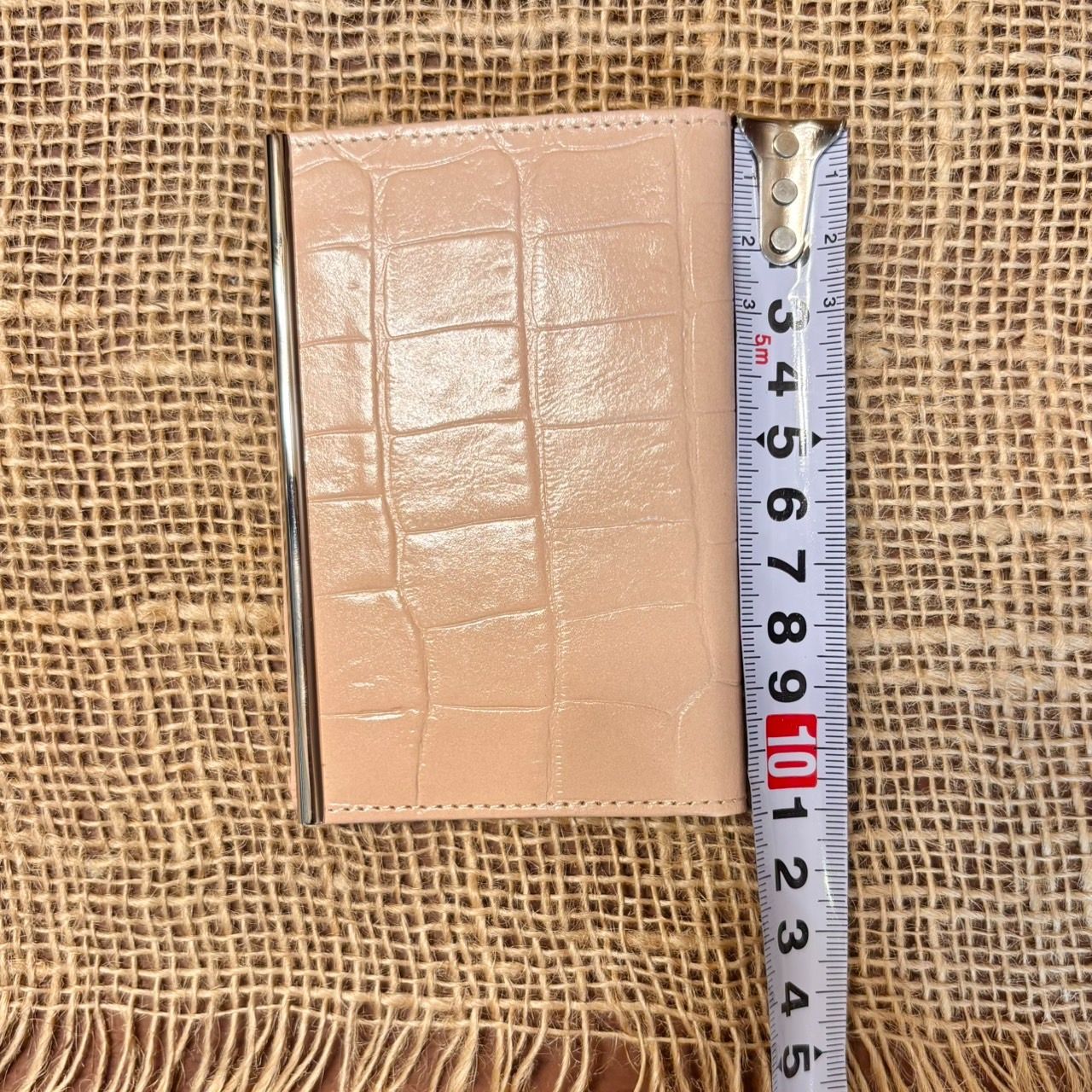 新品未使用品】WAKO 銀座和光 クロコダイル型押しカードケース
