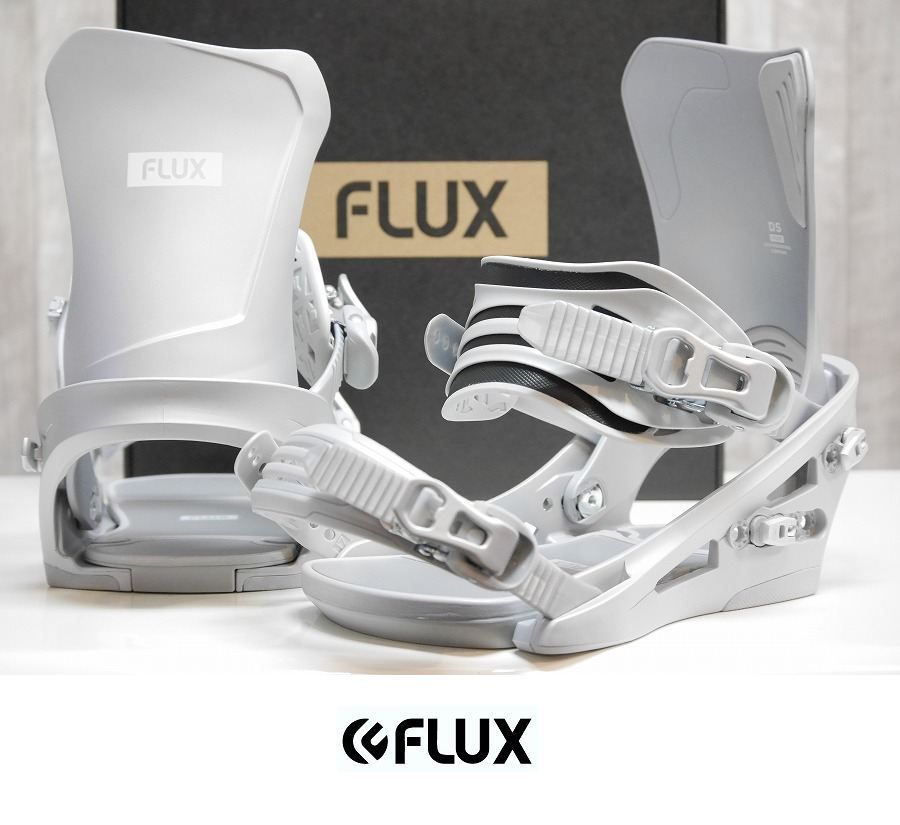 26 FLUX DS - SILVER - Mサイズ 正規品 保証付 スノーボード バインディング