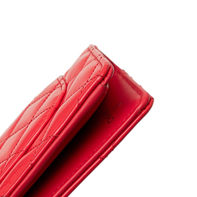 シャネル マトラッセ ココマーク チェーンウォレット ショルダーバッグ  