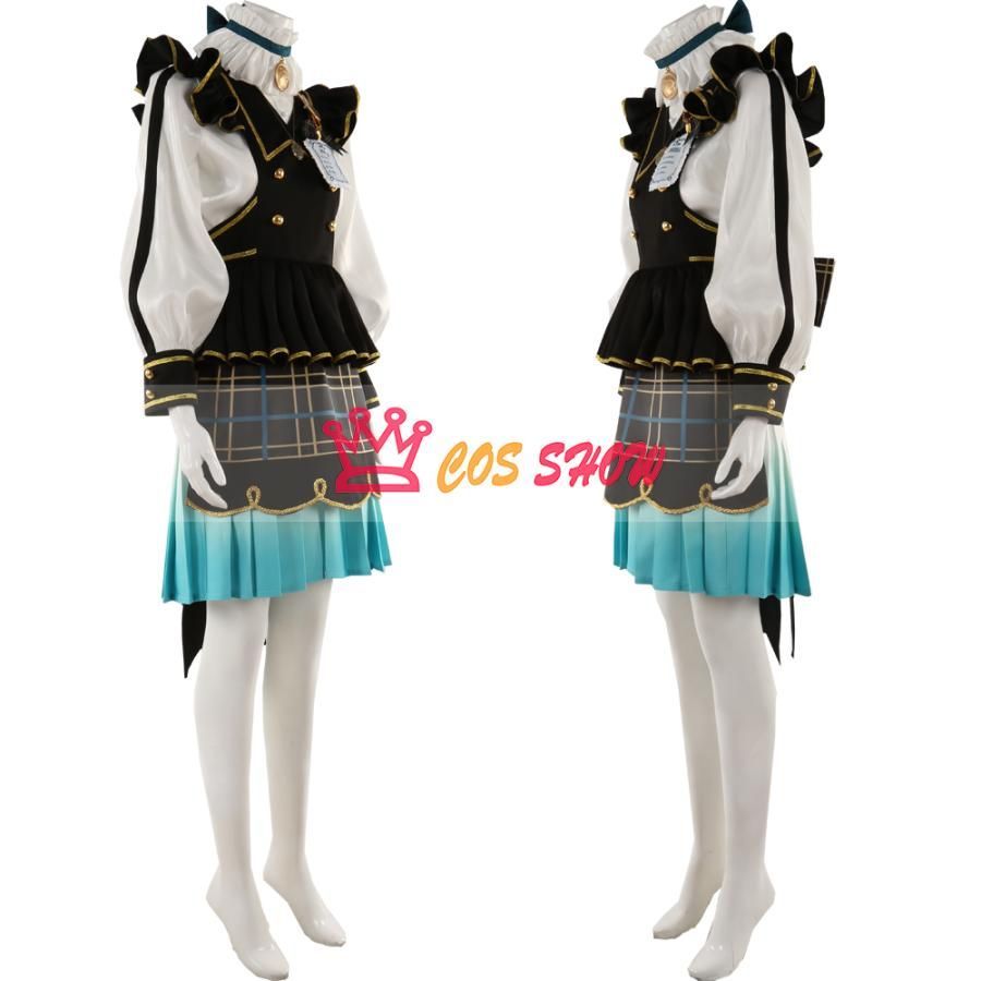 あんスタ 最高のおもてなし 紫之創 しのはじめ コスプレ衣装 髪飾り+ストッキング付き cosplay 仮装 オーダーメイド製作 仮装