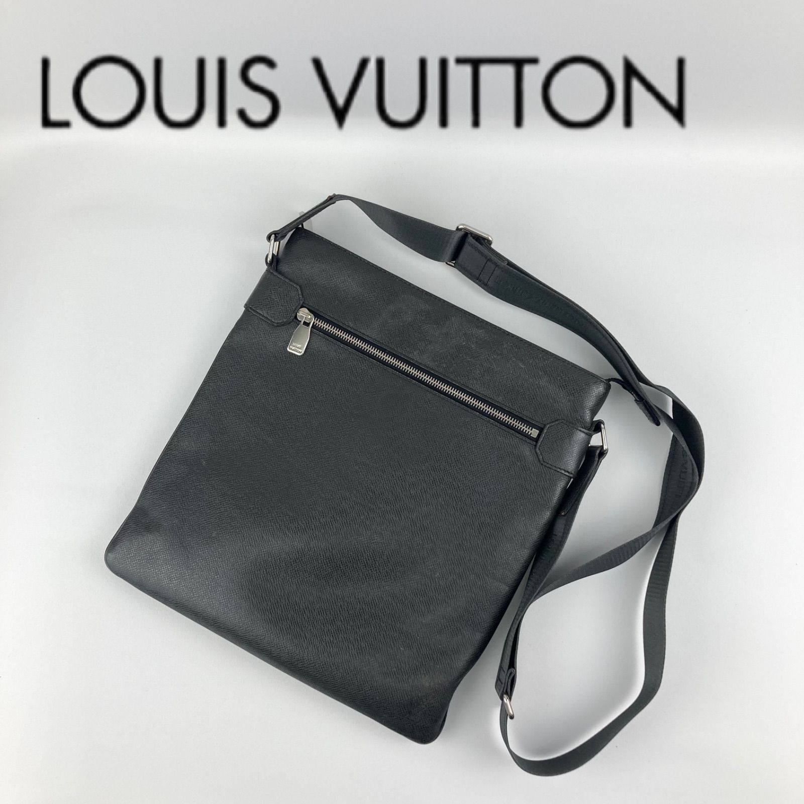 【美品】ルイヴィトン タイガ サシャ M32712 ショルダーバッグ レザー 黒 楽天市場】【バッグ】LOUIS VUITTON ルイ ヴィトン タイガ